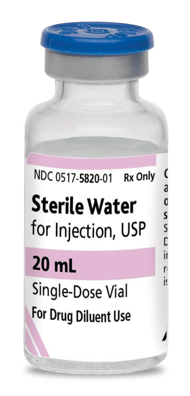 Sterile Water 20 Ml 5820 01
